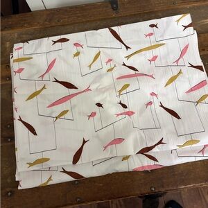 Vintage 60’s Fish Mobile Fabric 2.5 yards
